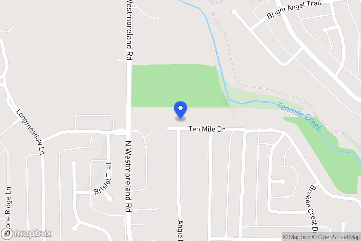 Map of 645 Ten Mile Dr