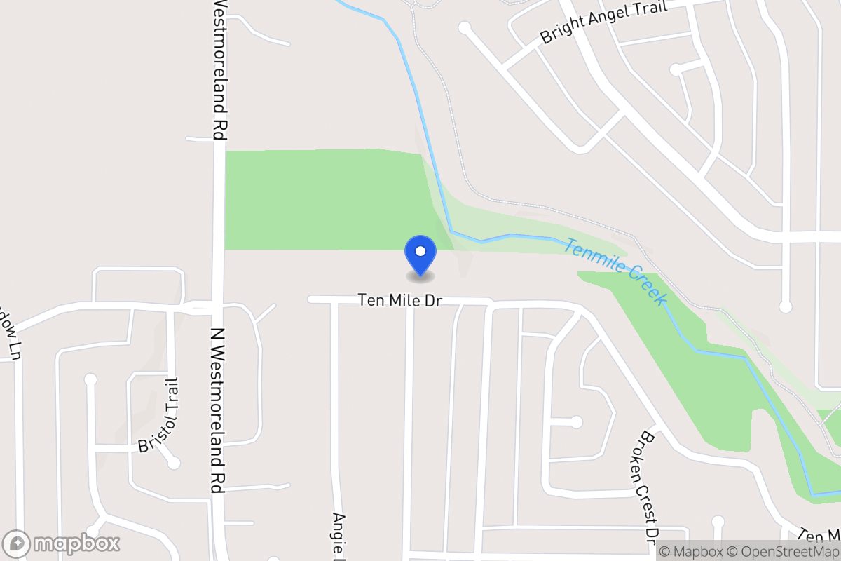 Map of 629 Ten Mile Dr