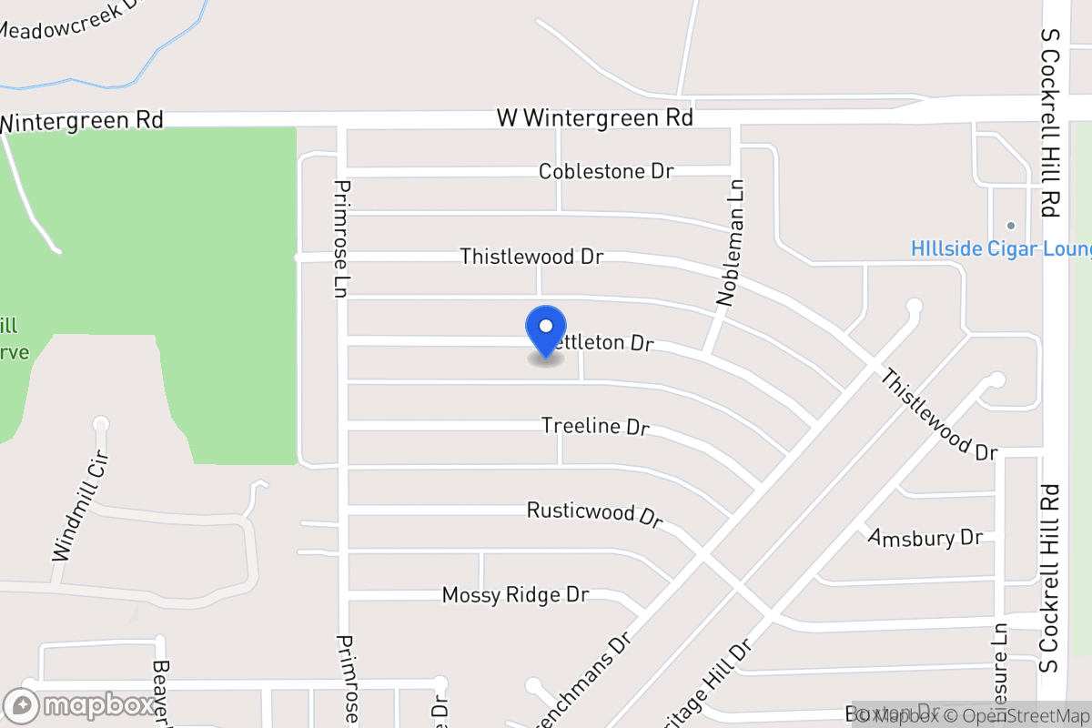 Map of 1428 Nettleton Dr