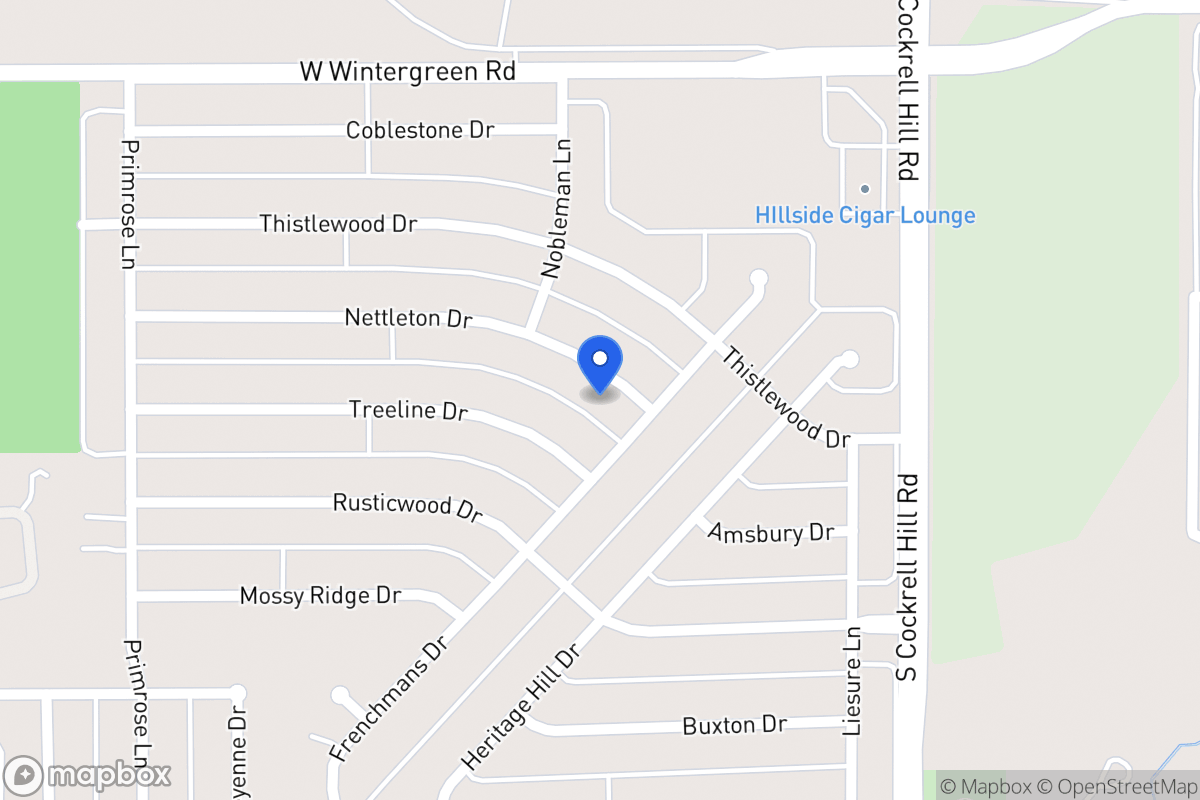 Map of 1324 Nettleton Dr