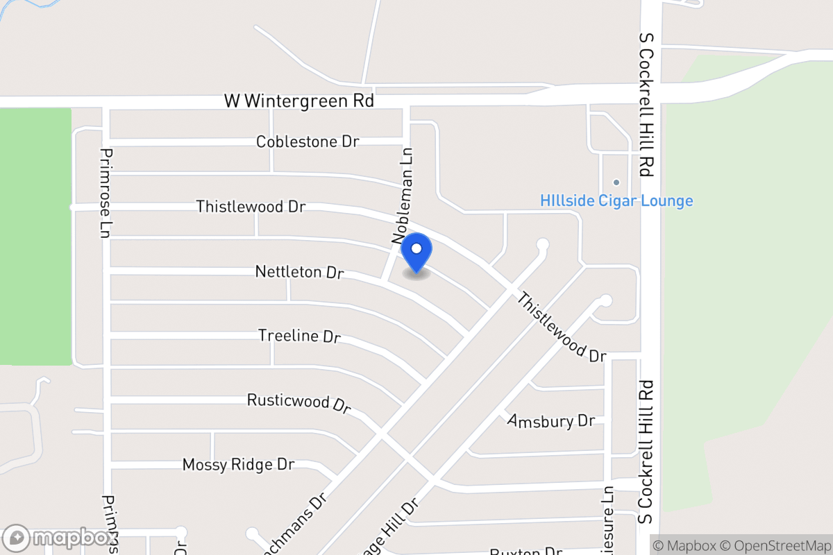 Map of 1337 Nettleton Dr