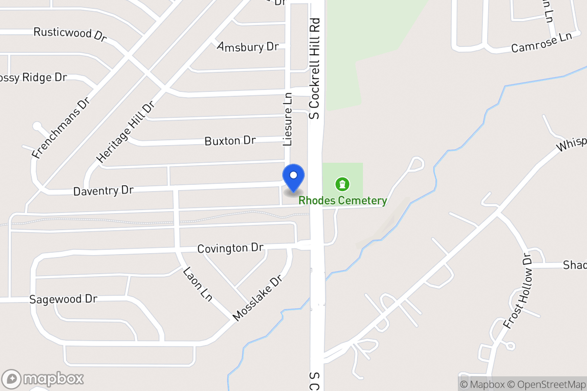 Map of 1200 Leisure Ln