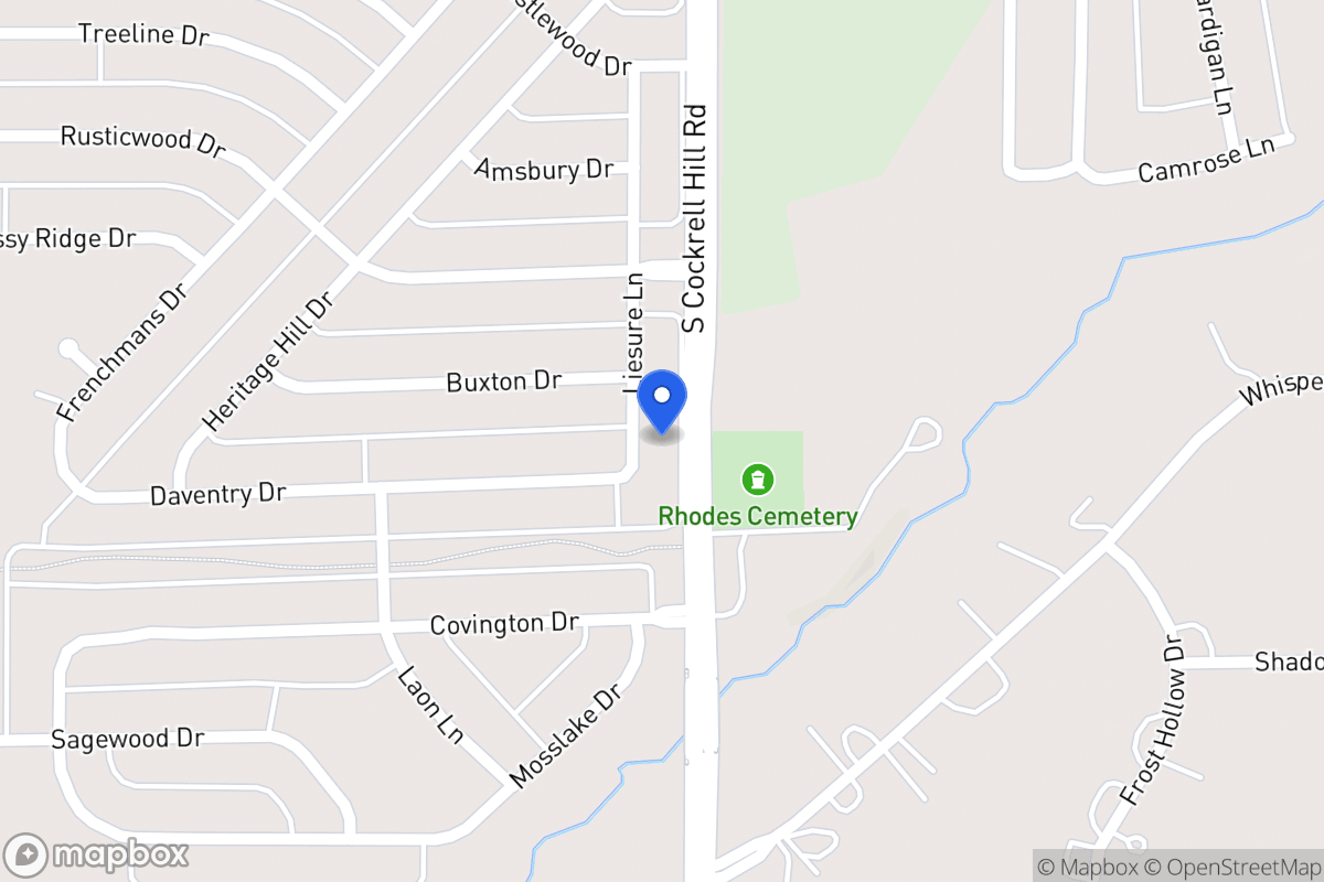 Map of 1208 Leisure Ln