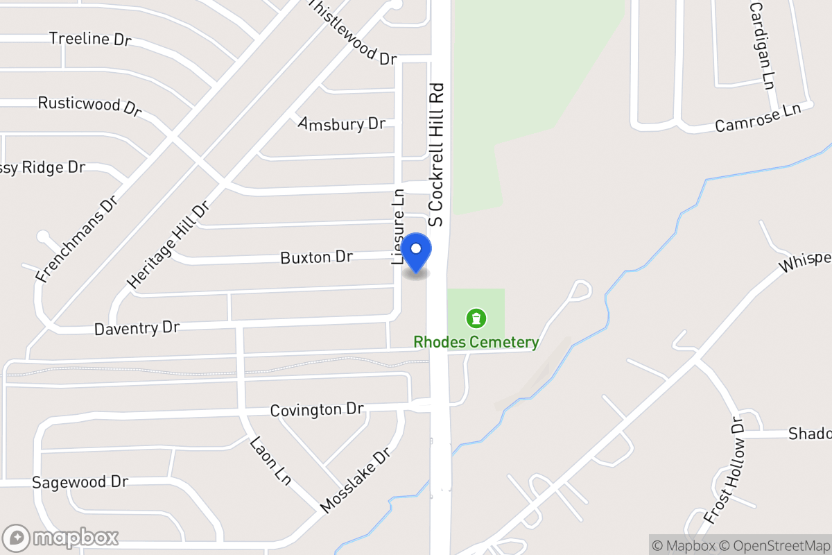 Map of 1212 Leisure Ln