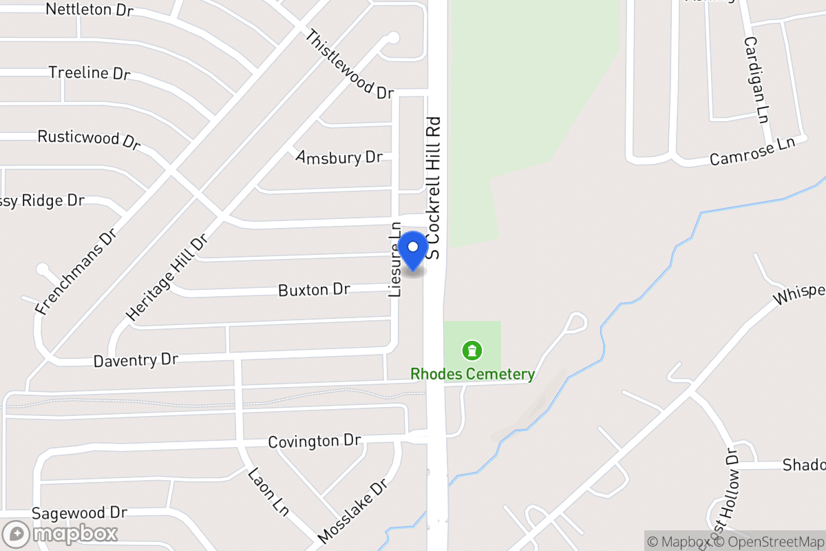 Map of 1220 Leisure Ln