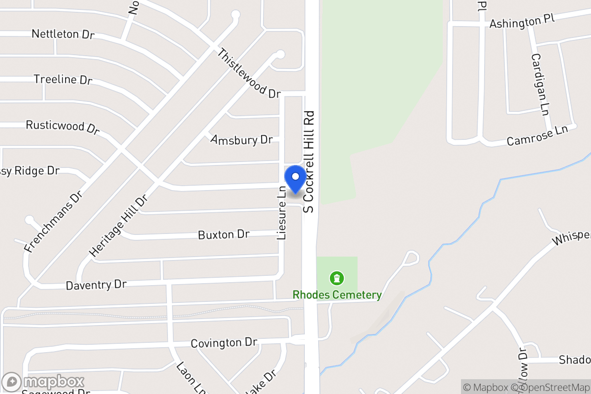 Map of 1228 Leisure Ln