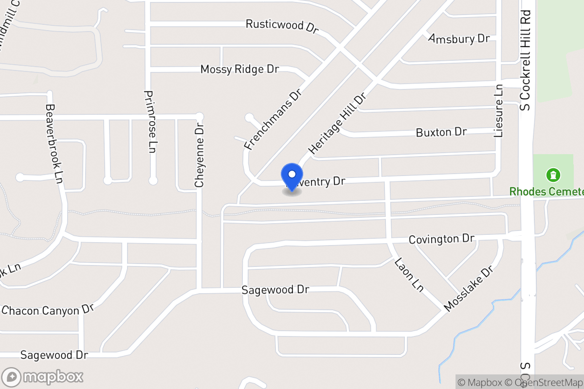 Map of 1428 Daventry Dr