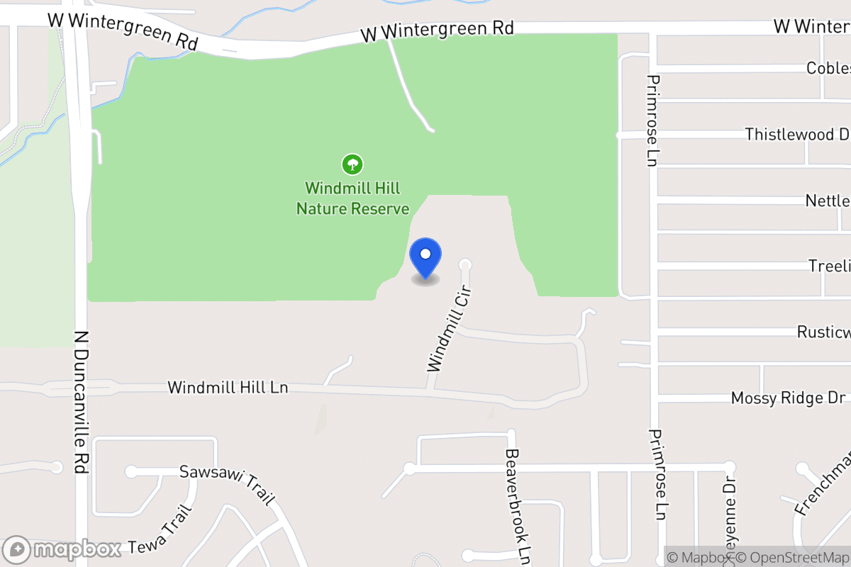 Map of 1709 Windmill Cir