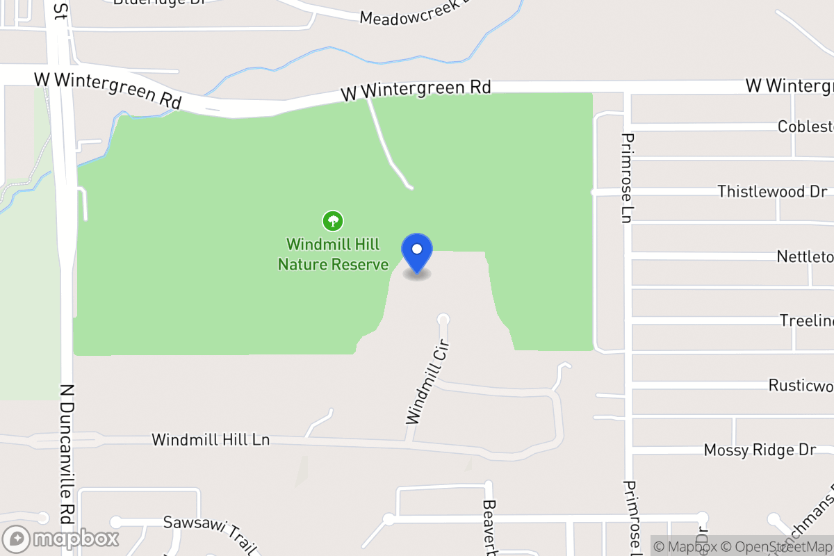 Map of 1701 Windmill Cir