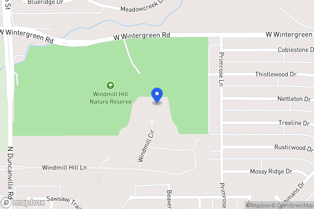Map of 1700 Windmill Cir