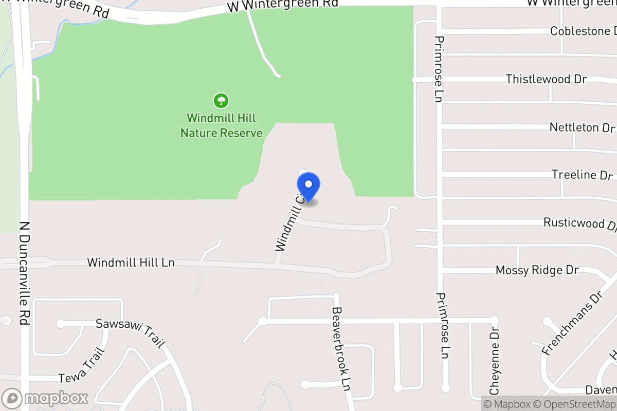 Map of 1712 Windmill Cir