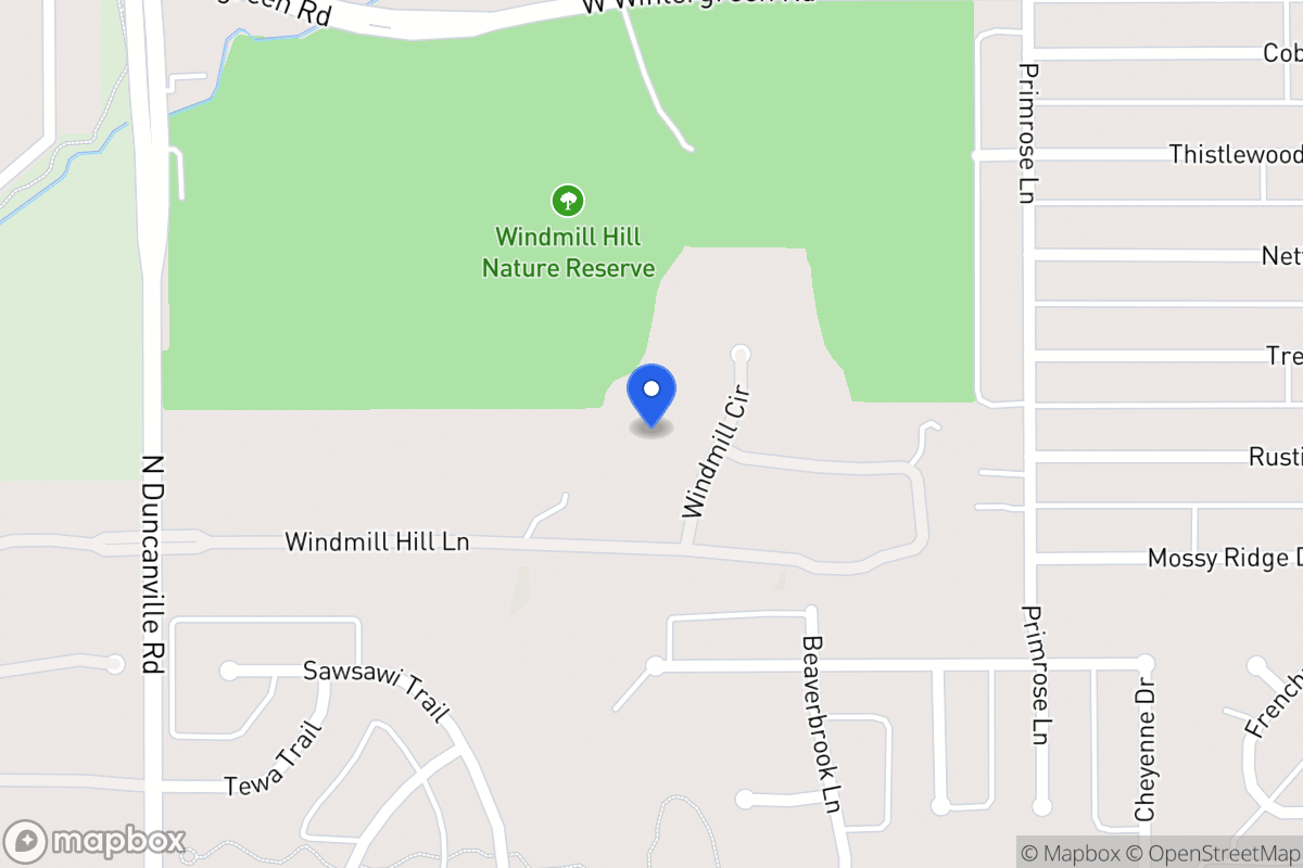 Map of 1717 Windmill Cir