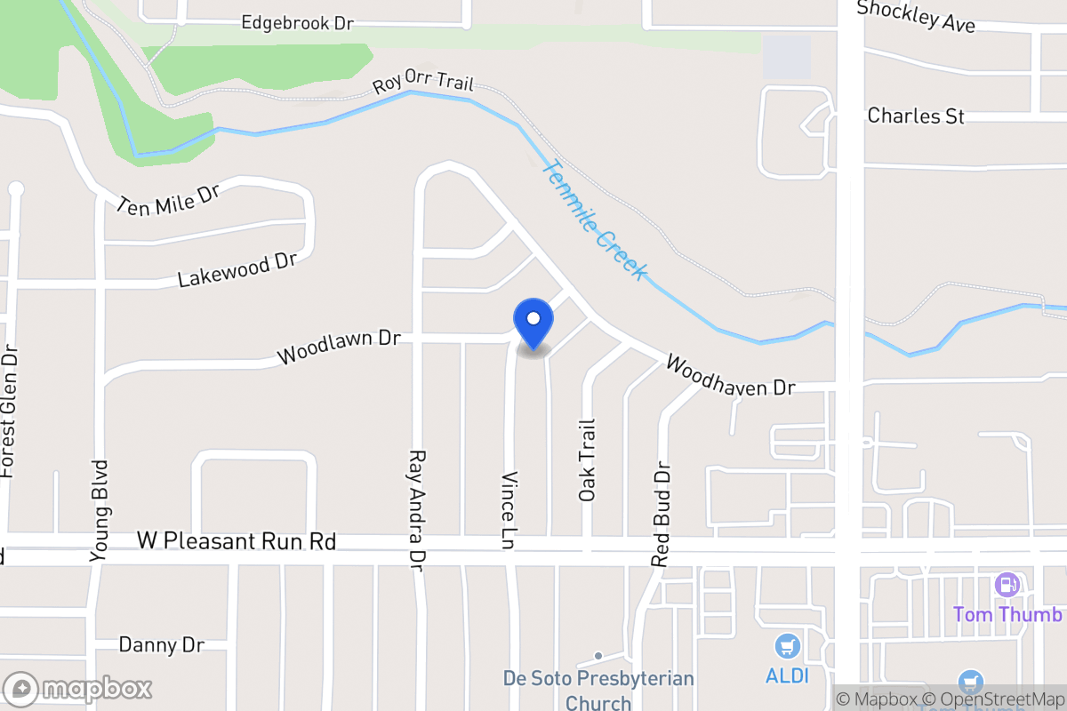 Map of 924 Vince Ln