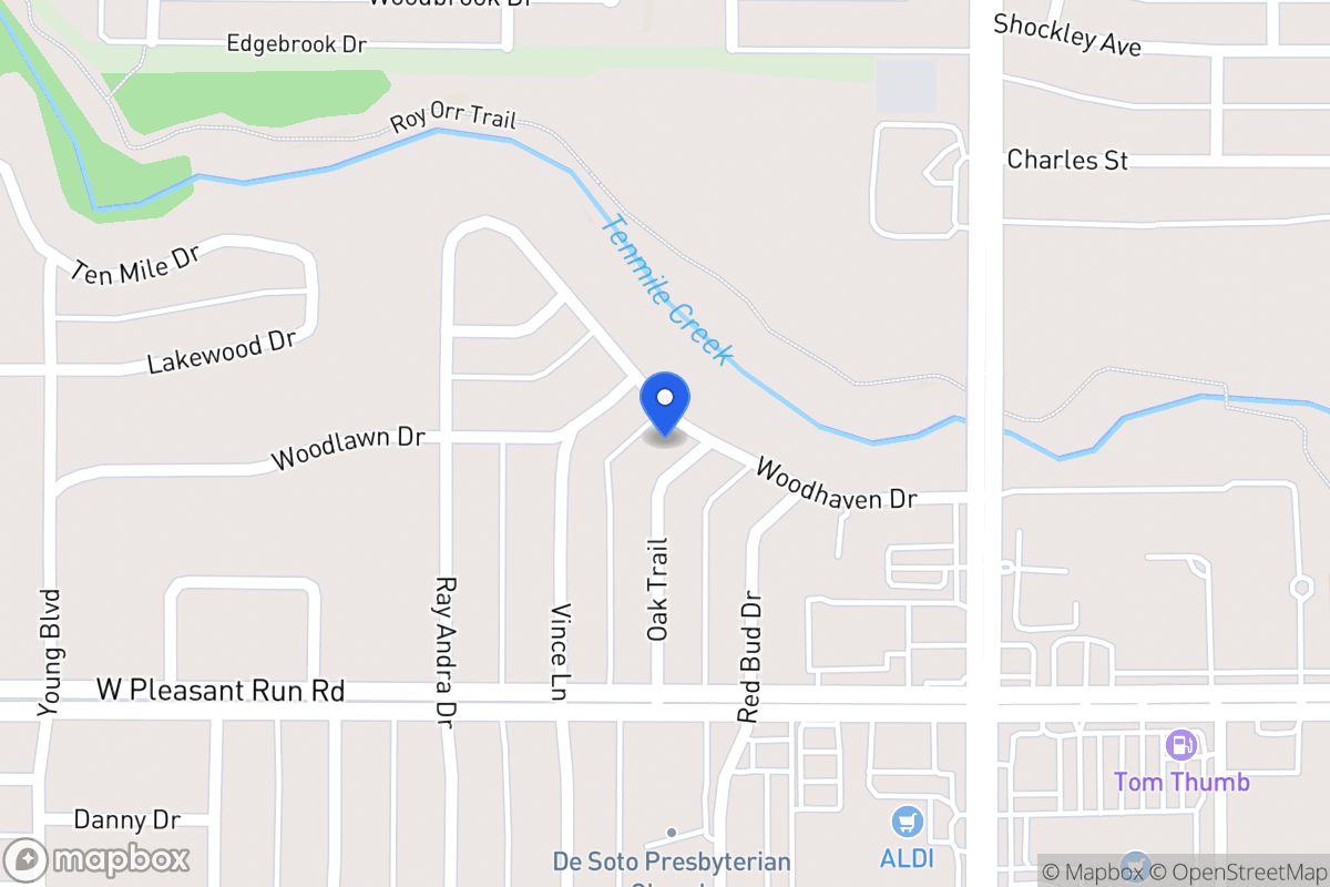 Map of 929 Oak Trl