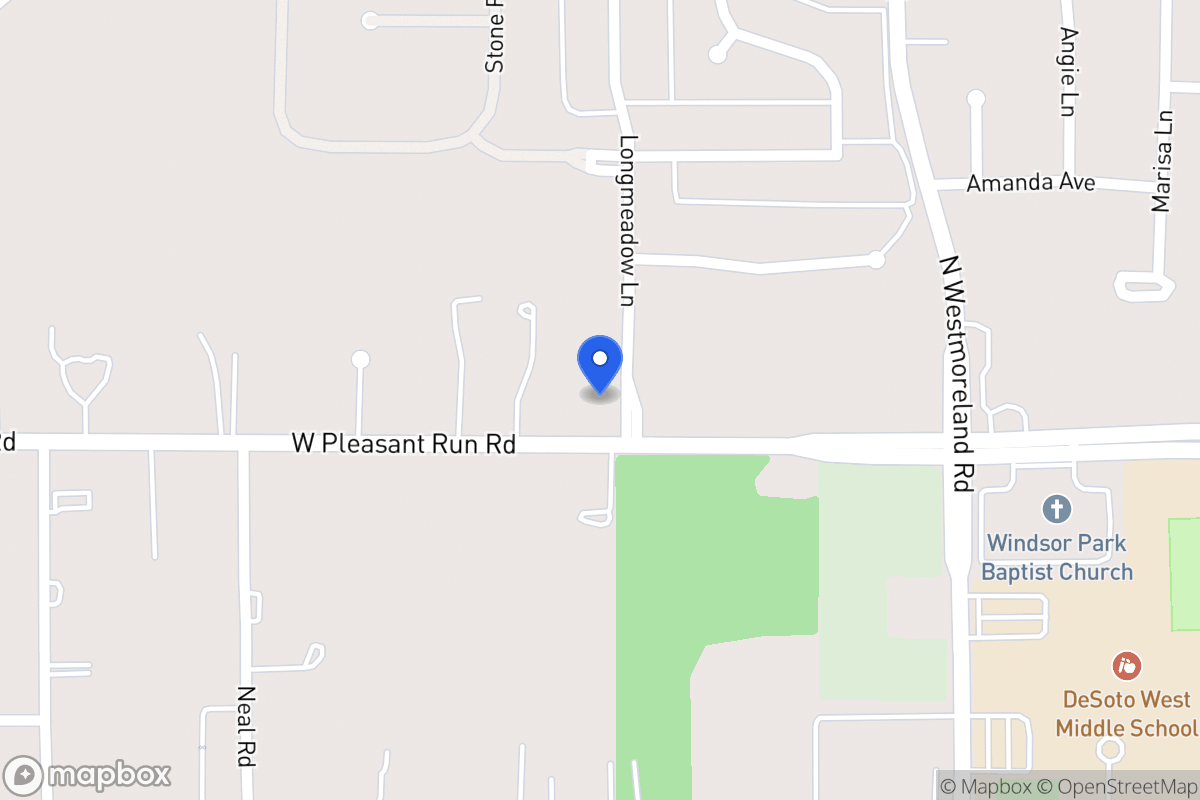Map of 901 Longmeadow Ln