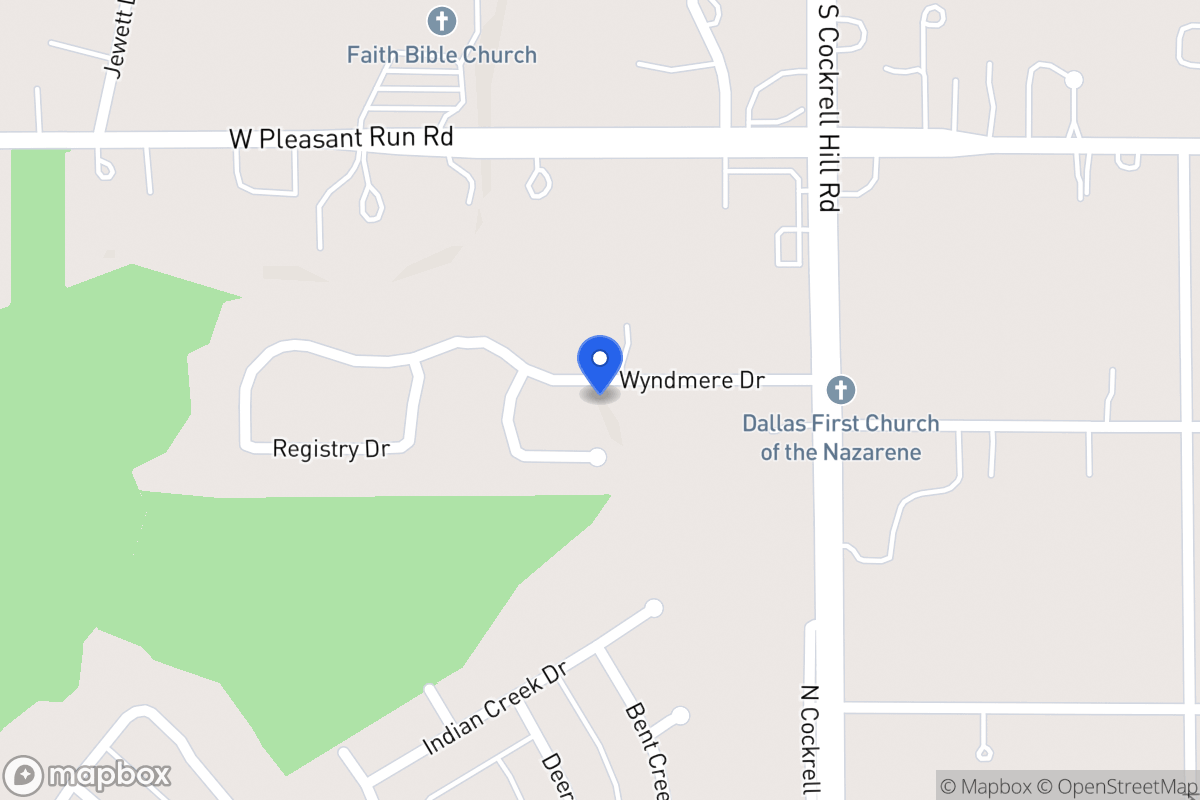 Map of 7 Wyndmere Dr