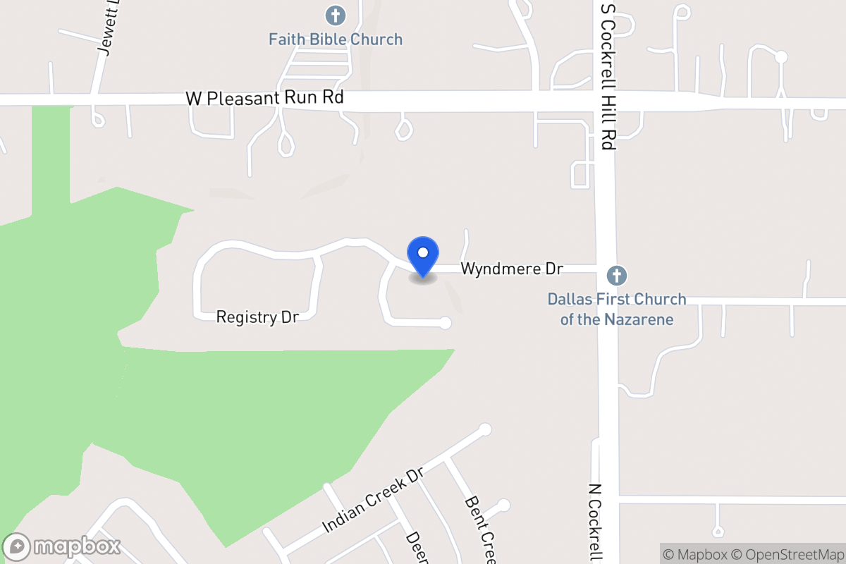 Map of 8 Wyndmere Dr