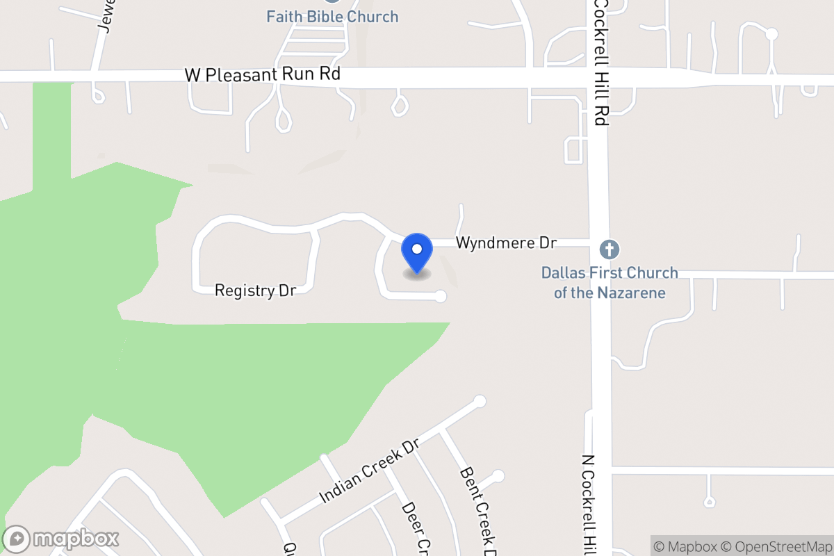 Map of 1403 Waterford Ct