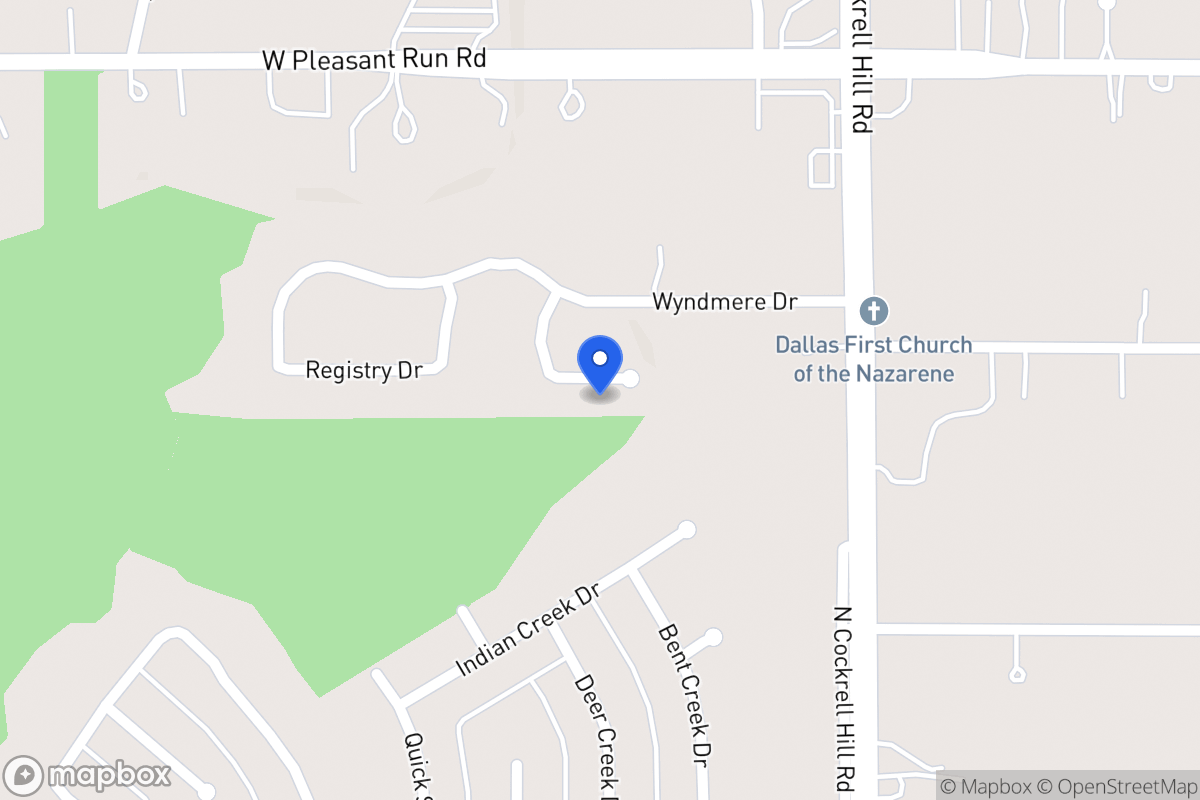 Map of 1404 Waterford Ct