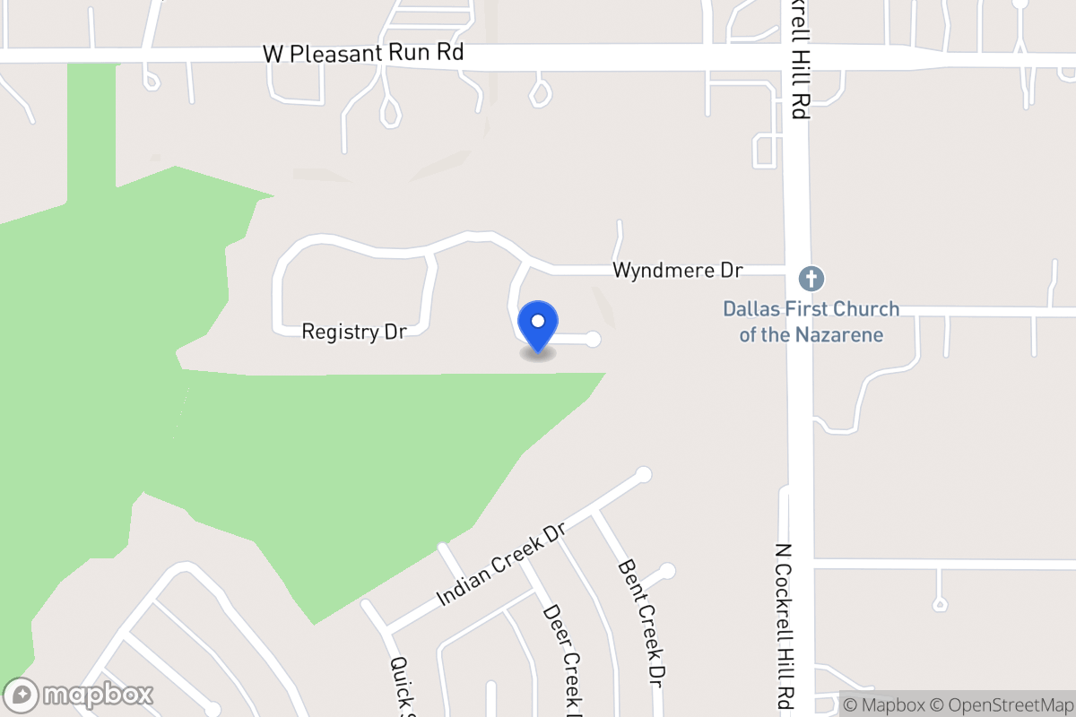 Map of 1406 Waterford Ct