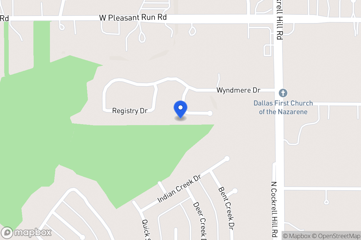 Map of 1408 Waterford Ct