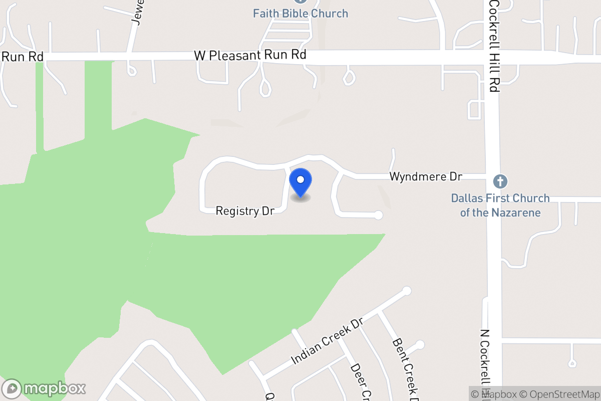 Map of 1504 Registry Dr