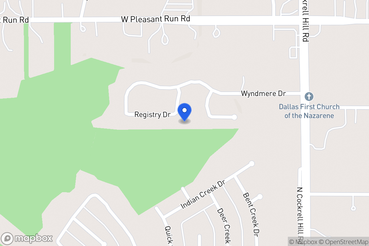 Map of 1508 Registry Dr