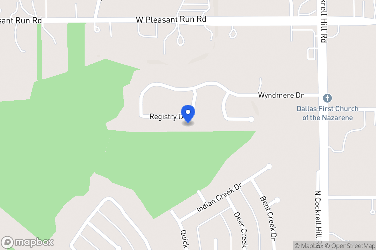 Map of 1512 Registry Dr