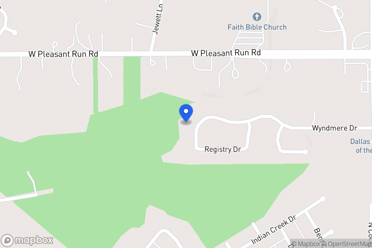 Map of 1525 Wyndmere Dr
