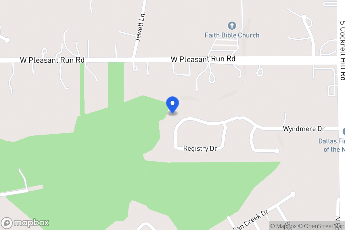 Map of 1521 Wyndmere Dr