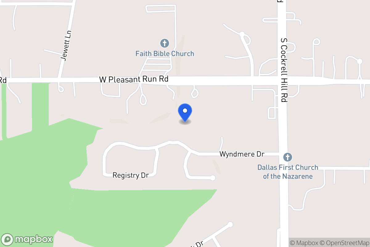 Map of 1415 Wyndmere Dr