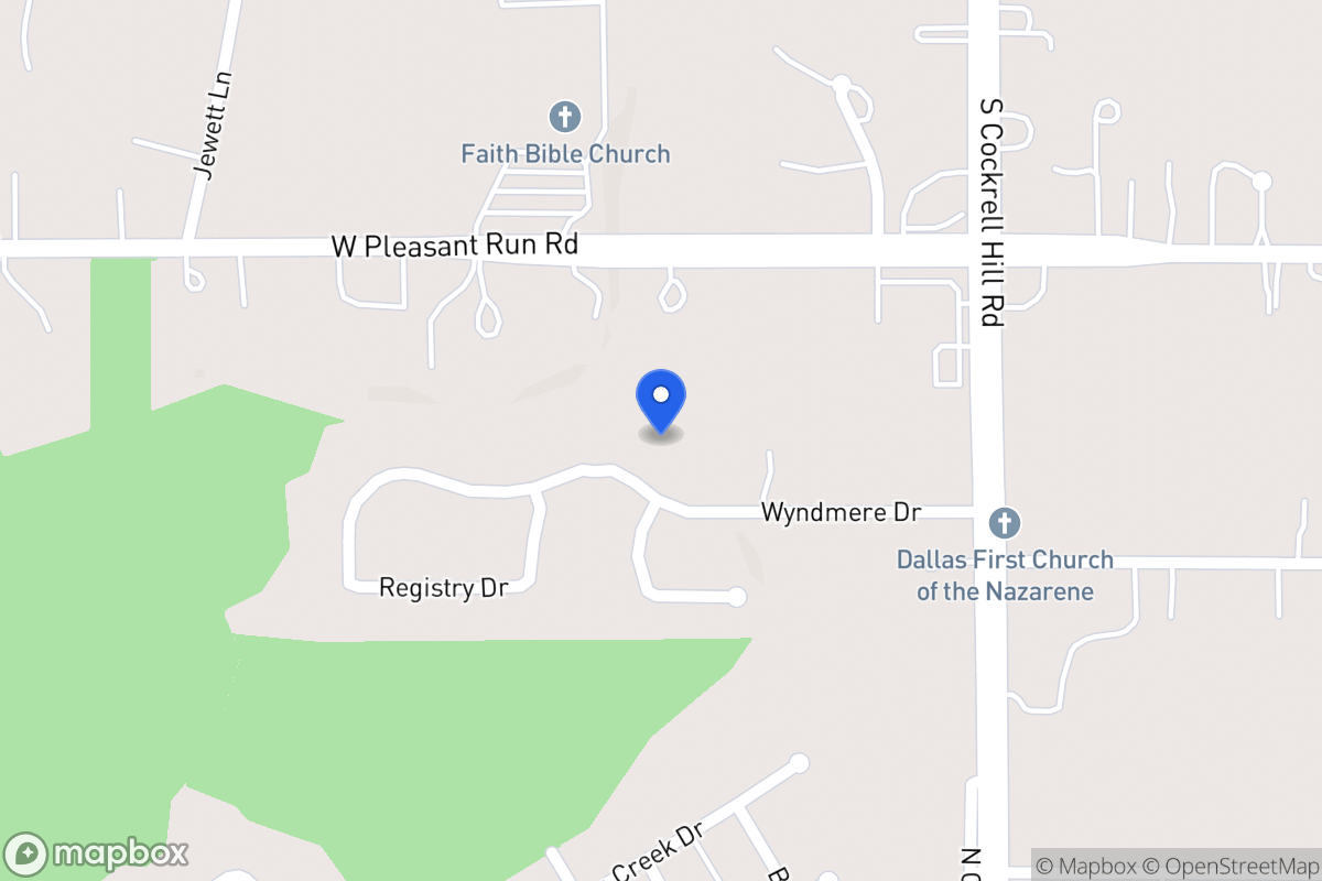 Map of 1413 Wyndmere Ct