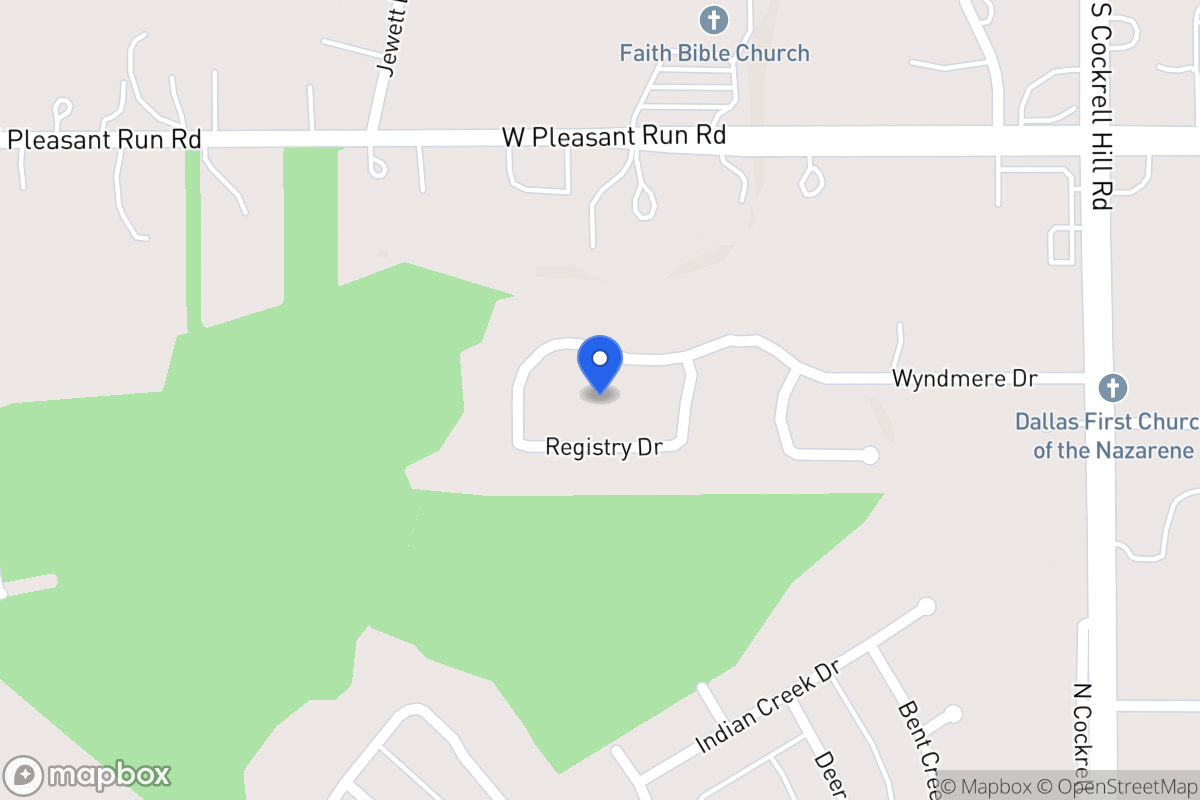 Map of 1508 Wyndmere Dr