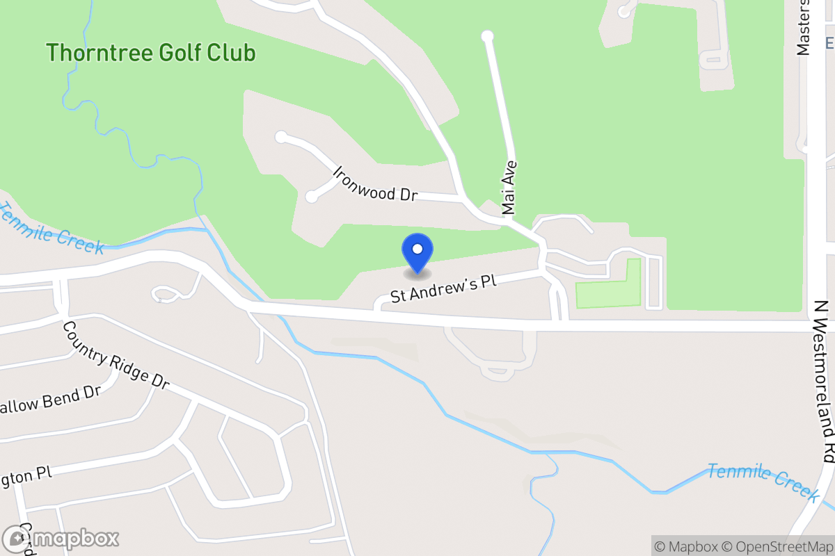 Map of 921 St Andrews Pl