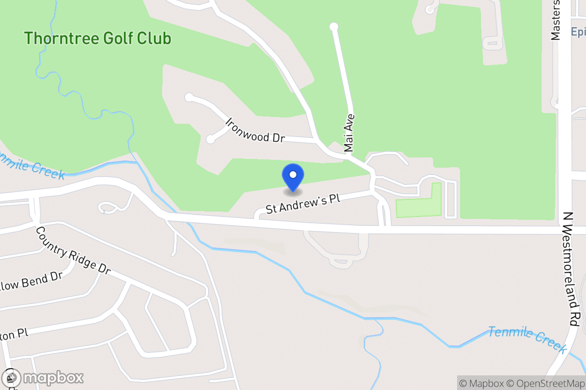 Map of 919 St Andrews Pl
