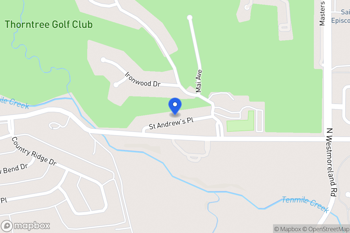 Map of 915 St Andrews Pl