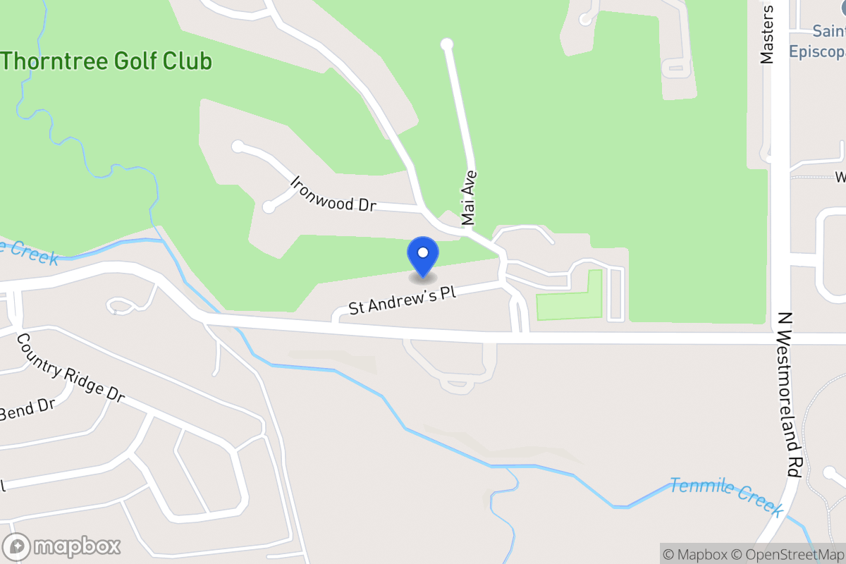 Map of 913 St Andrews Pl