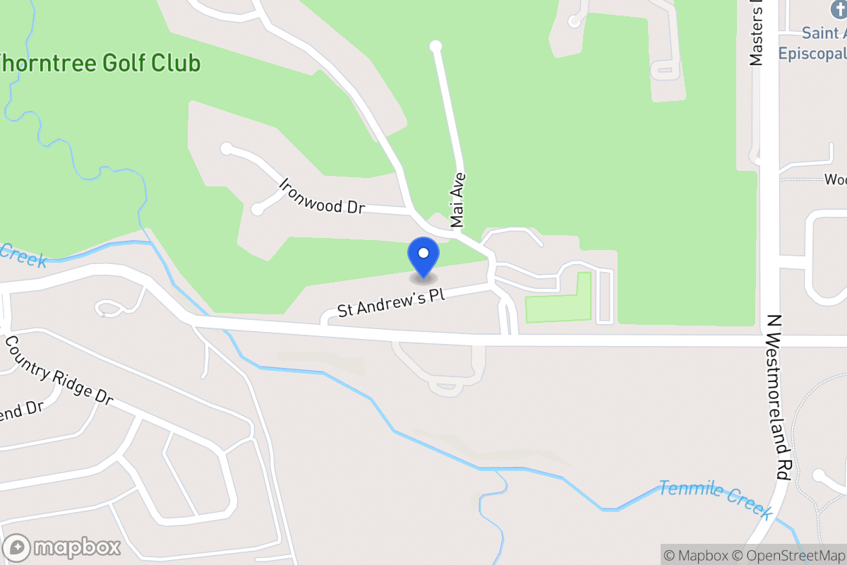 Map of 911 St Andrews Pl