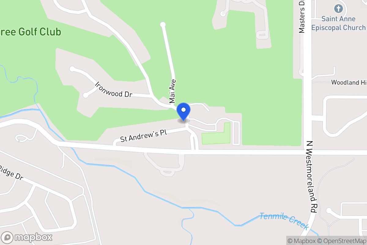 Map of 901 St Andrews Pl