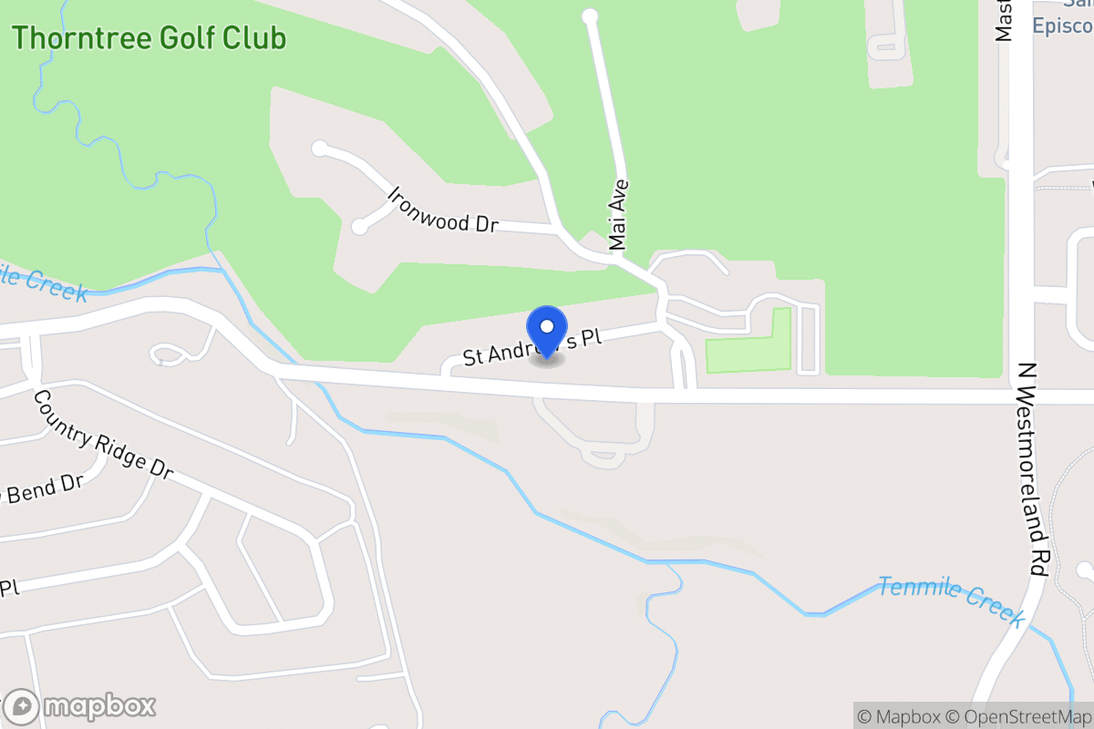 Map of 916 St Andrews Pl