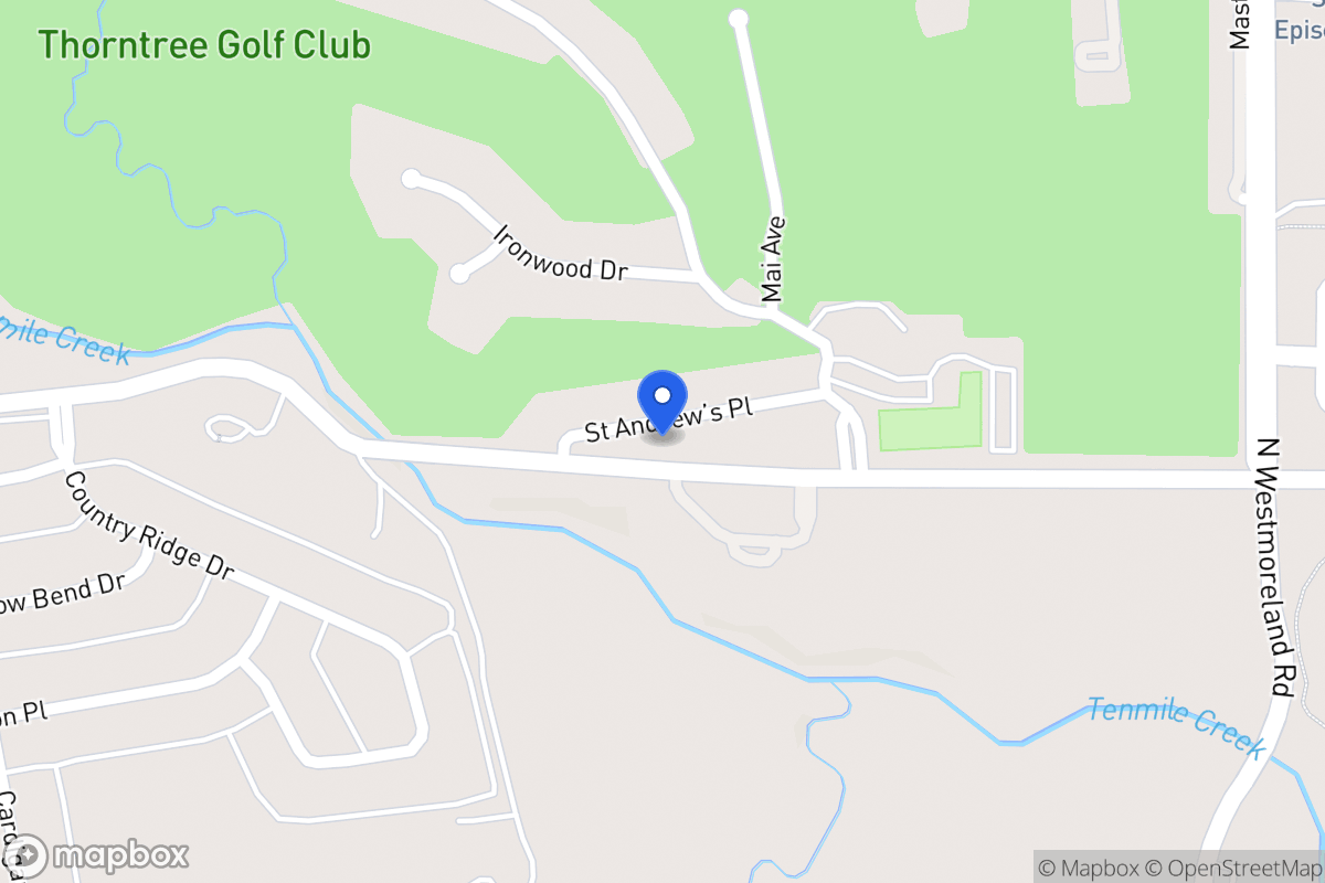 Map of 918 St Andrews Pl