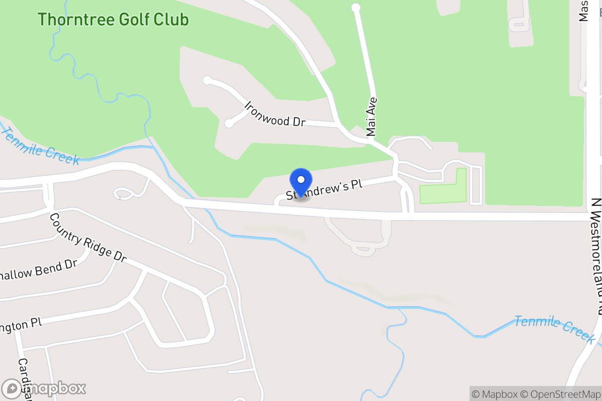 Map of 900 St Andrews Pl