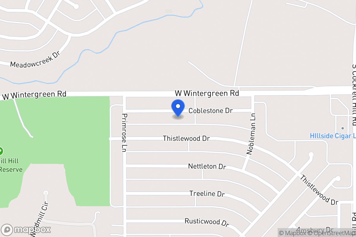 Map of 1508 Cobblestone Dr