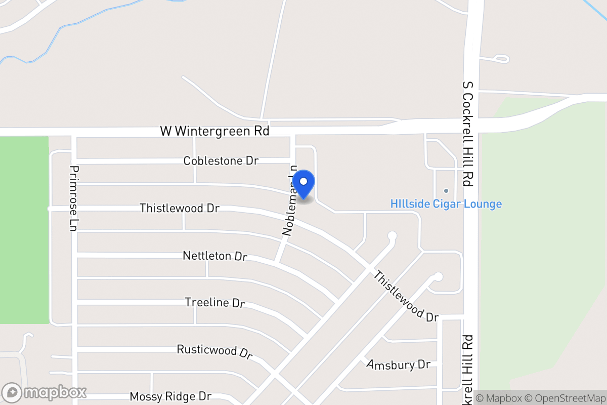 Map of 1400 Nobleman Ln