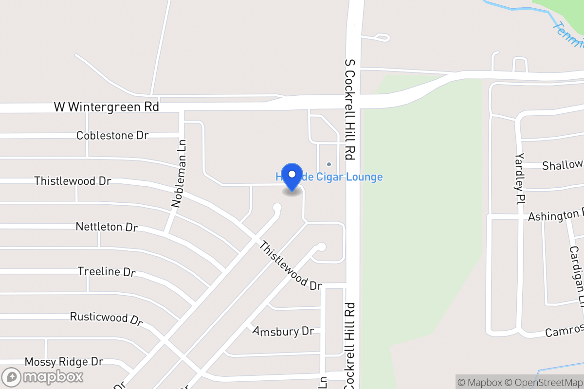 Map of 1416 Frenchmans Dr
