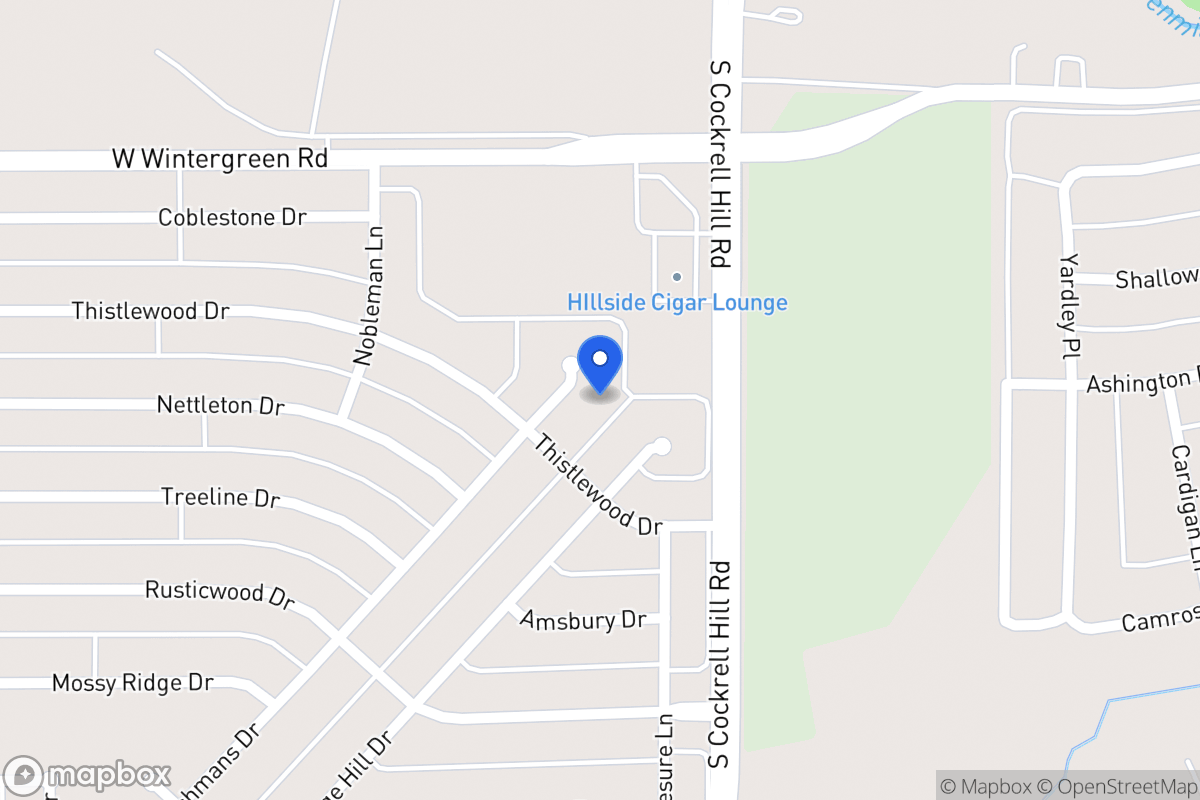 Map of 1408 Frenchmans Dr