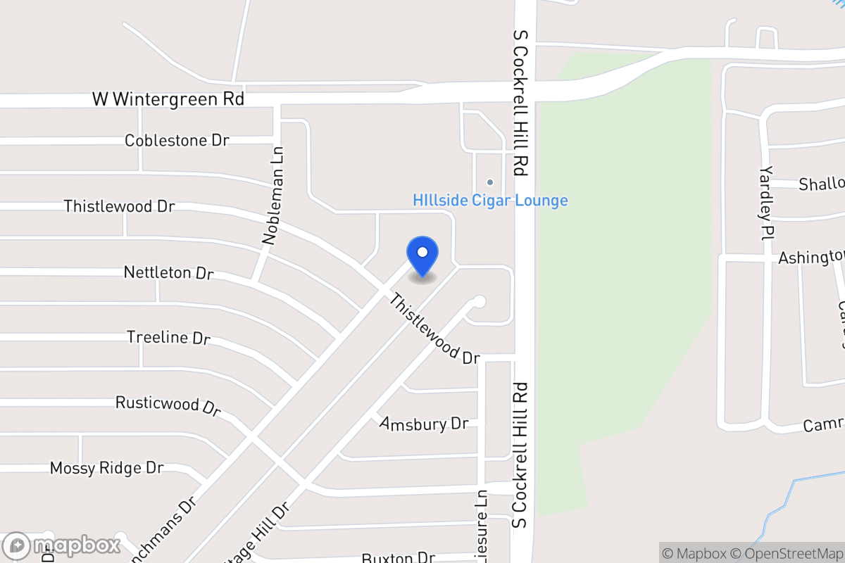Map of 1404 Frenchmans Dr