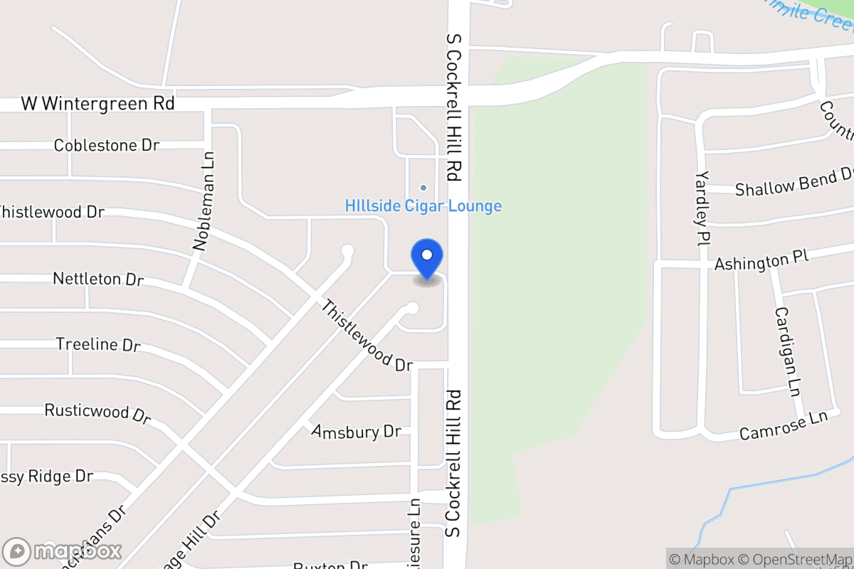 Map of 1417 Heritage Hill Dr