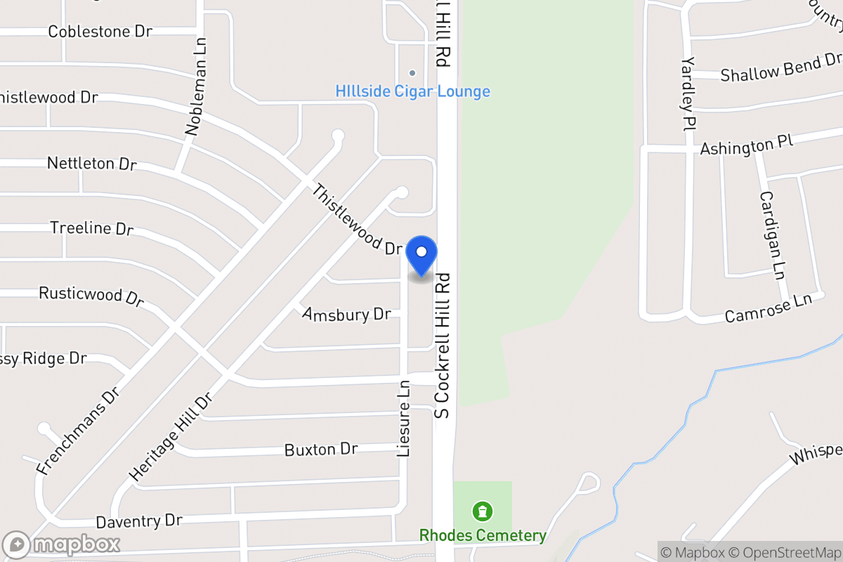 Map of 1320 Leisure Ln