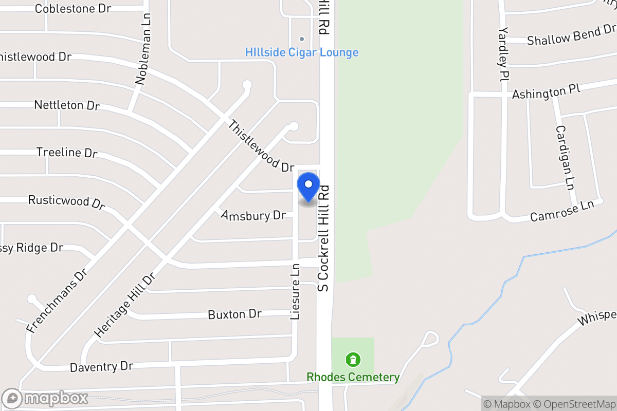 Map of 1316 Leisure Ln